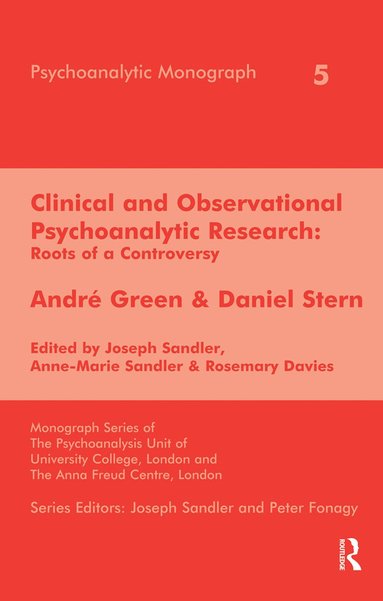 bokomslag Clinical and Observational Psychoanalytic Research