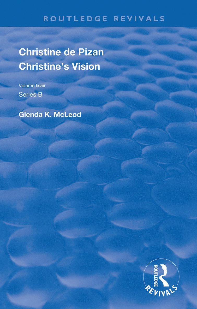 Christine de Pizan - Christine's Vision, Inbunden