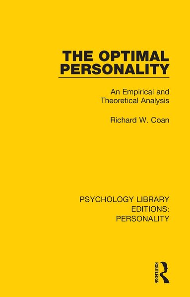 bokomslag Optimal Personality