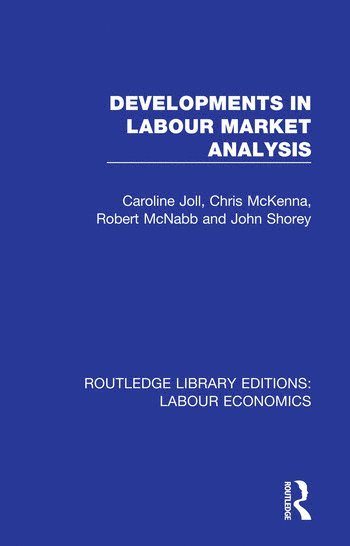 bokomslag Developments in Labour Market Analysis