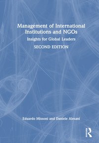 bokomslag Management of International Institutions and NGOs