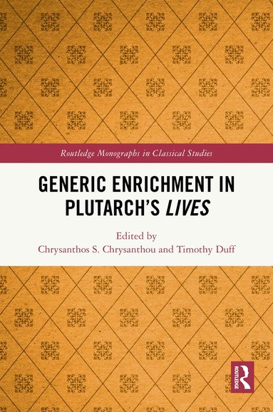 bokomslag Generic Enrichment in Plutarch's Lives