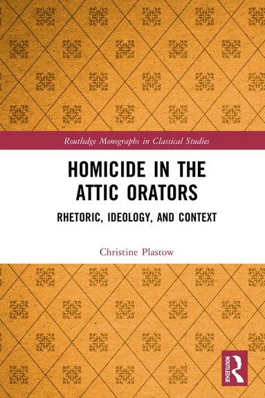 bokomslag Homicide in the Attic Orators