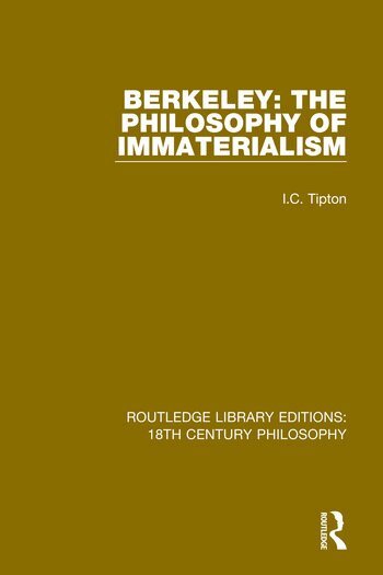 I.C. Tipton - Berkeley: The Philosophy of Immaterialism, Häftad