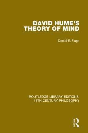 Daniel E. Flage - David Hume's Theory of Mind, Inbunden