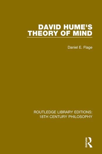 Daniel E. Flage - David Hume's Theory of Mind, Häftad