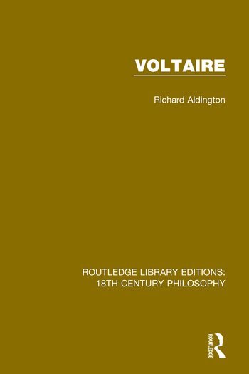 Richard Aldington - Voltaire, Häftad