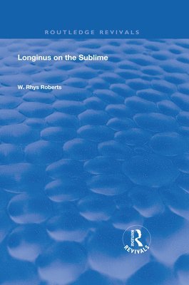 Longinus on the Sublime 1