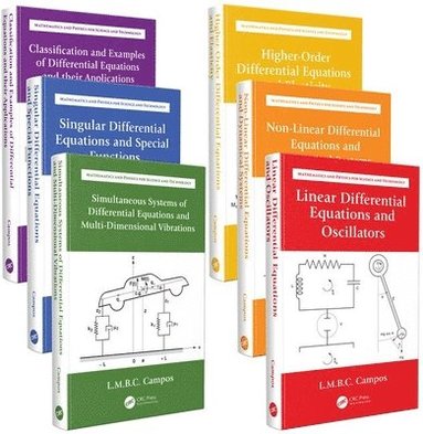 bokomslag Ordinary Differential Equations with Applications to Trajectories and Vibrations, Six-Volume Set