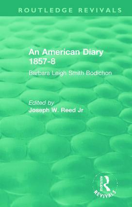 bokomslag American Diary 1857-8: Barbara Leigh Smith Bodichon