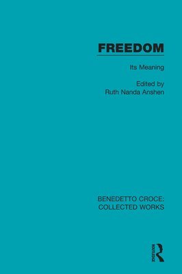 Ruth Nanda Anshen - Freedom, Häftad