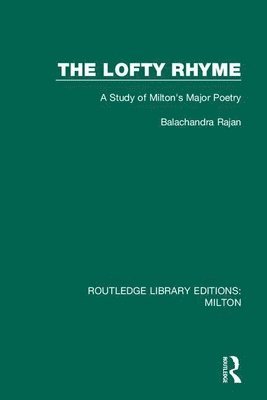 Rajan Balachandra, Balachandra Rajan - Lofty Rhyme, Häftad