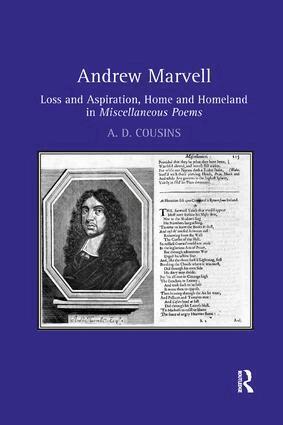 A. D. Cousins - Andrew Marvell, Häftad