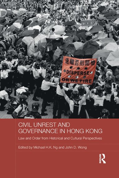 bokomslag Civil Unrest and Governance in Hong Kong