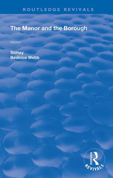 Beatrice Webb - Manor and the Borough, Häftad