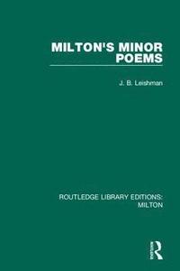 bokomslag Milton's Minor Poems