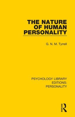 The Nature of Human Personality 1