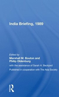 bokomslag India Briefing, 1989