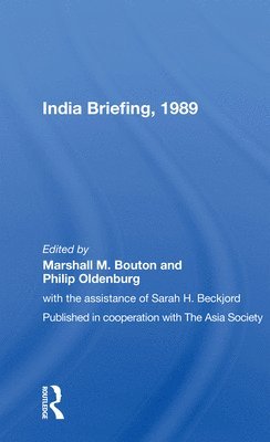 India Briefing, 1989 1