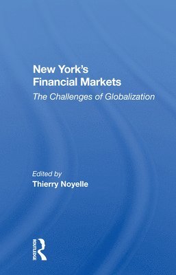 bokomslag New York's Financial Markets