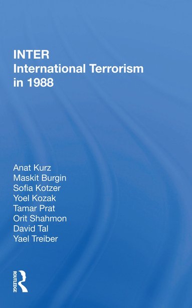 bokomslag International Terrorism In 1988