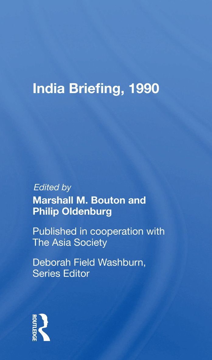 Marshall M. Bouton - India Briefing, 1990, Häftad