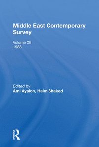 bokomslag Middle East Contemporary Survey