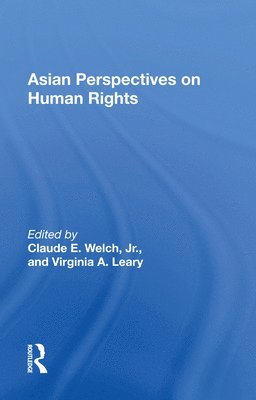 Asian Perspectives On Human Rights 1