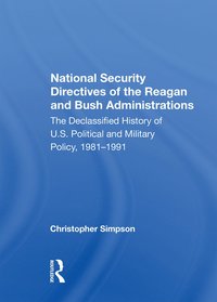 bokomslag National Security Directives Of The Reagan And Bush Administrations