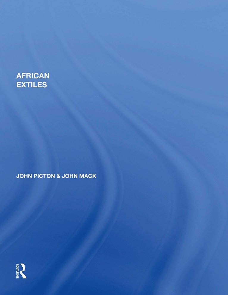 J. Picton - African Textiles, Häftad