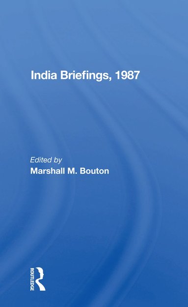 bokomslag India Briefing, 1987