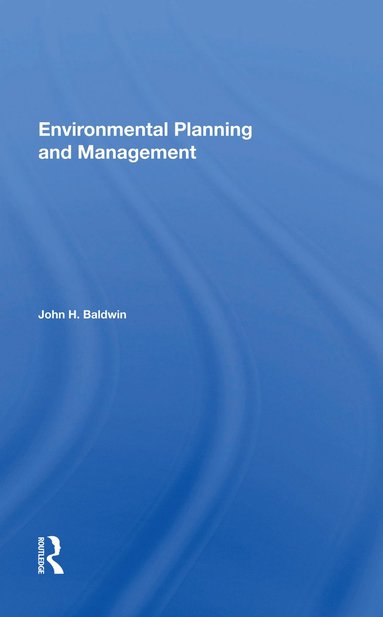 bokomslag Environmental Planning And Management