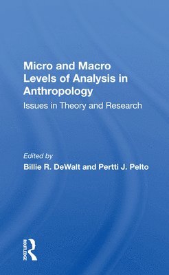 Micro And Macro Levels Of Analysis In Anthropology 1