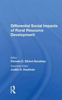 bokomslag Differential Social Impacts of Rural Resource Development
