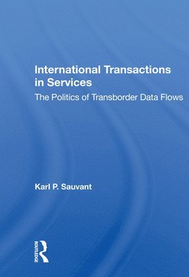 bokomslag International Transactions In Services