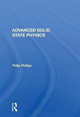 Advanced Solid State Physics 1