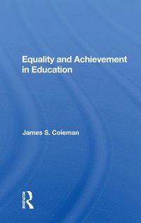 bokomslag Equality and Achievement in Education
