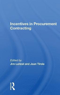 Incentives In Procurement Contracting 1