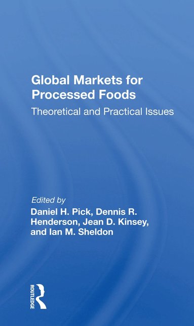 bokomslag Global Markets For Processed Foods