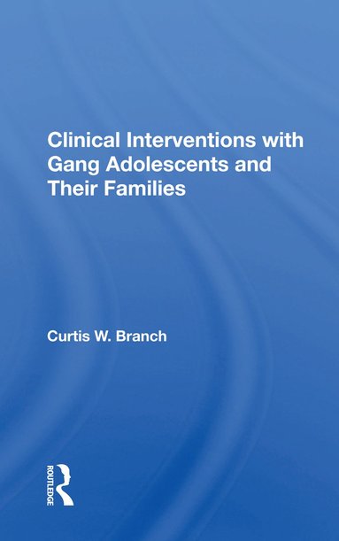 bokomslag Clinical Interventions with Gang Adolescents and Their Families