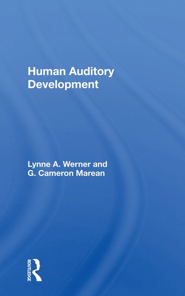 bokomslag Human Auditory Development