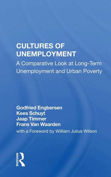 Godfried Engbersen - Cultures of Unemployment, Häftad