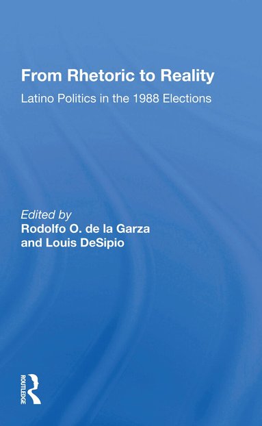 Rodolfo O. de la Garza - From Rhetoric to Reality, Häftad