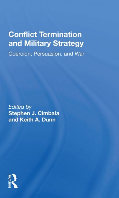 bokomslag Conflict Termination And Military Strategy