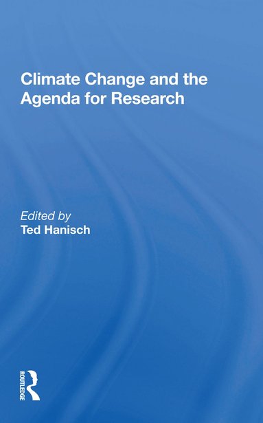 bokomslag Climate Change and the Agenda for Research