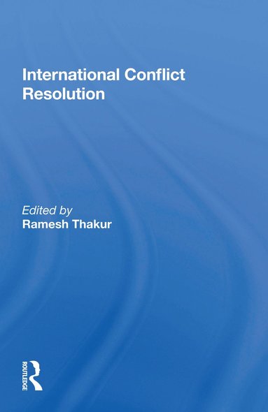 bokomslag International Conflict Resolution