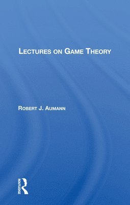 Lectures On Game Theory 1