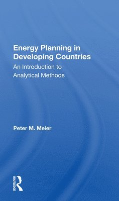 Energy Planning In Developing Countries 1