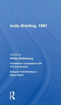 bokomslag India Briefing, 1991