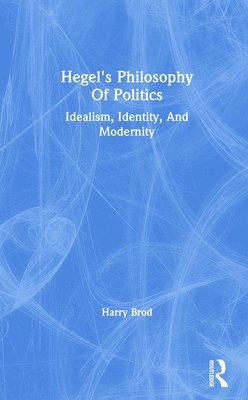 bokomslag Hegel's Philosophy Of Politics